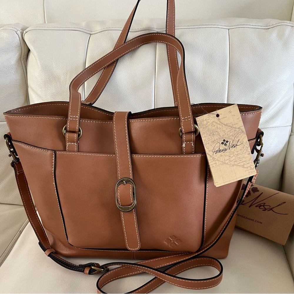 NWT PATRICIA NASH ALAYA TOTE HANDBAG LEATHER